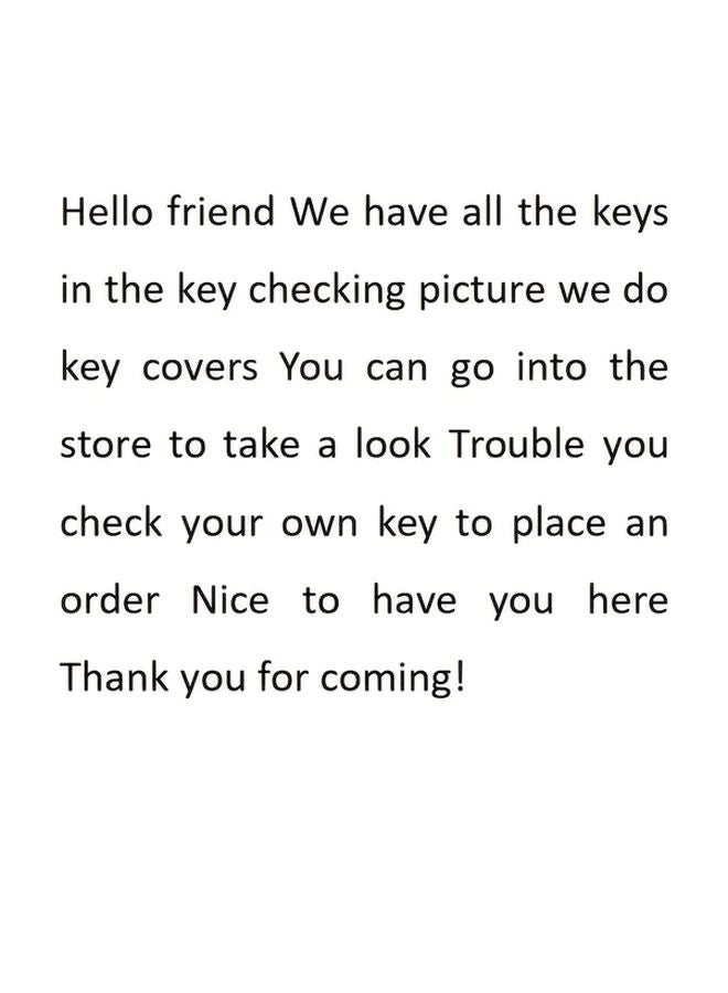 Type E Car Key Case Cover For Audi Peugeot Chery Models - Image 3